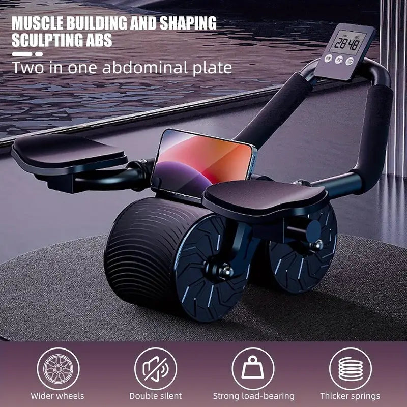 Easy To Use Portable Ab Roller Trainer