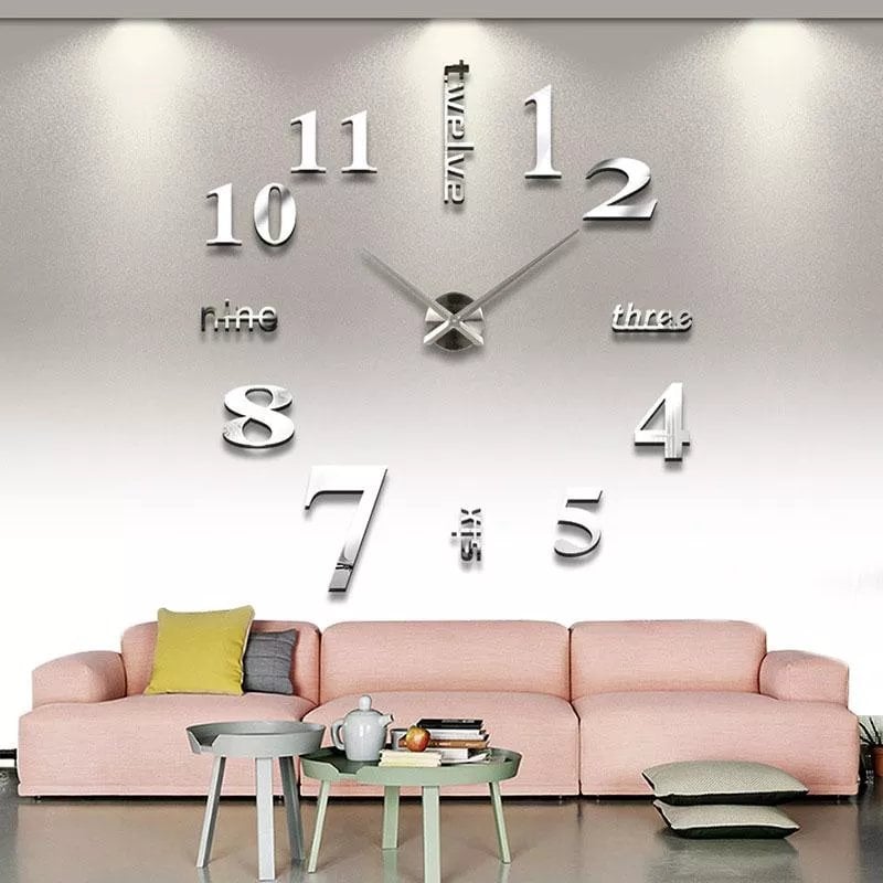 3D Wall Decorative Clock