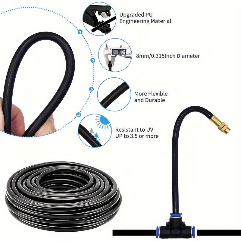DIY Greenhouse Garden Water Irrigation System