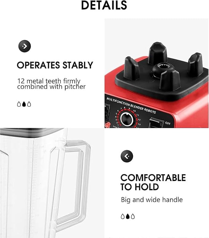 4500W High Performance Power Blender