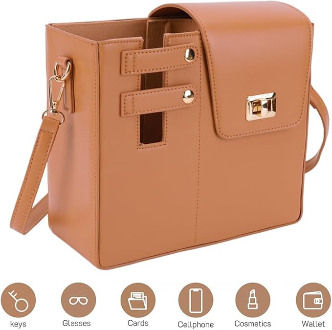 Outdoor Portable Crossbody Water Cup Storage Bag