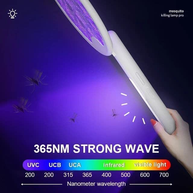 Electric Rotating Mosquito Killer Racket