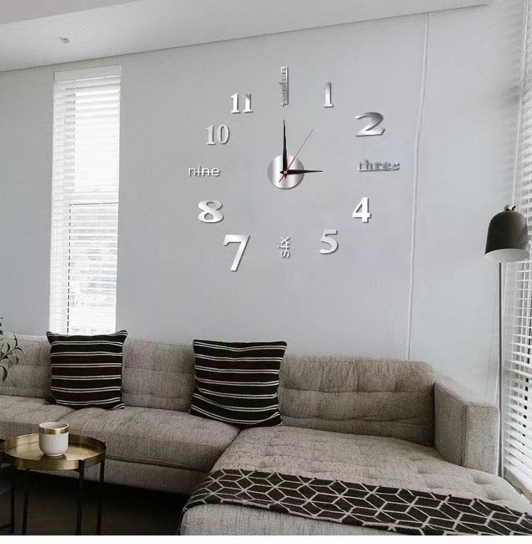 3D Wall Decorative Clock