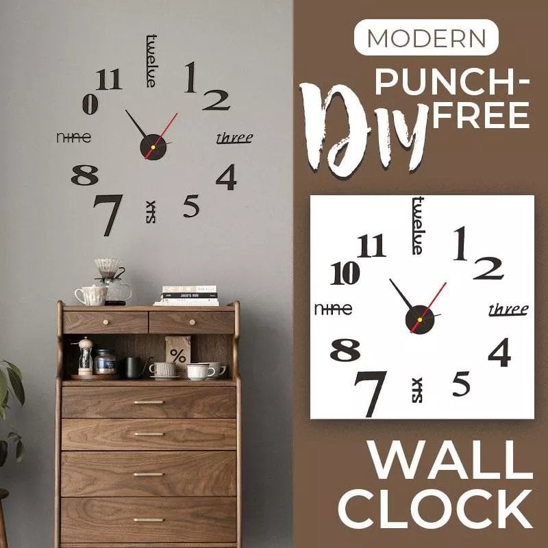 3D Wall Decorative Clock