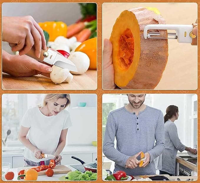 King Kitchen Tool Peeler and Knife