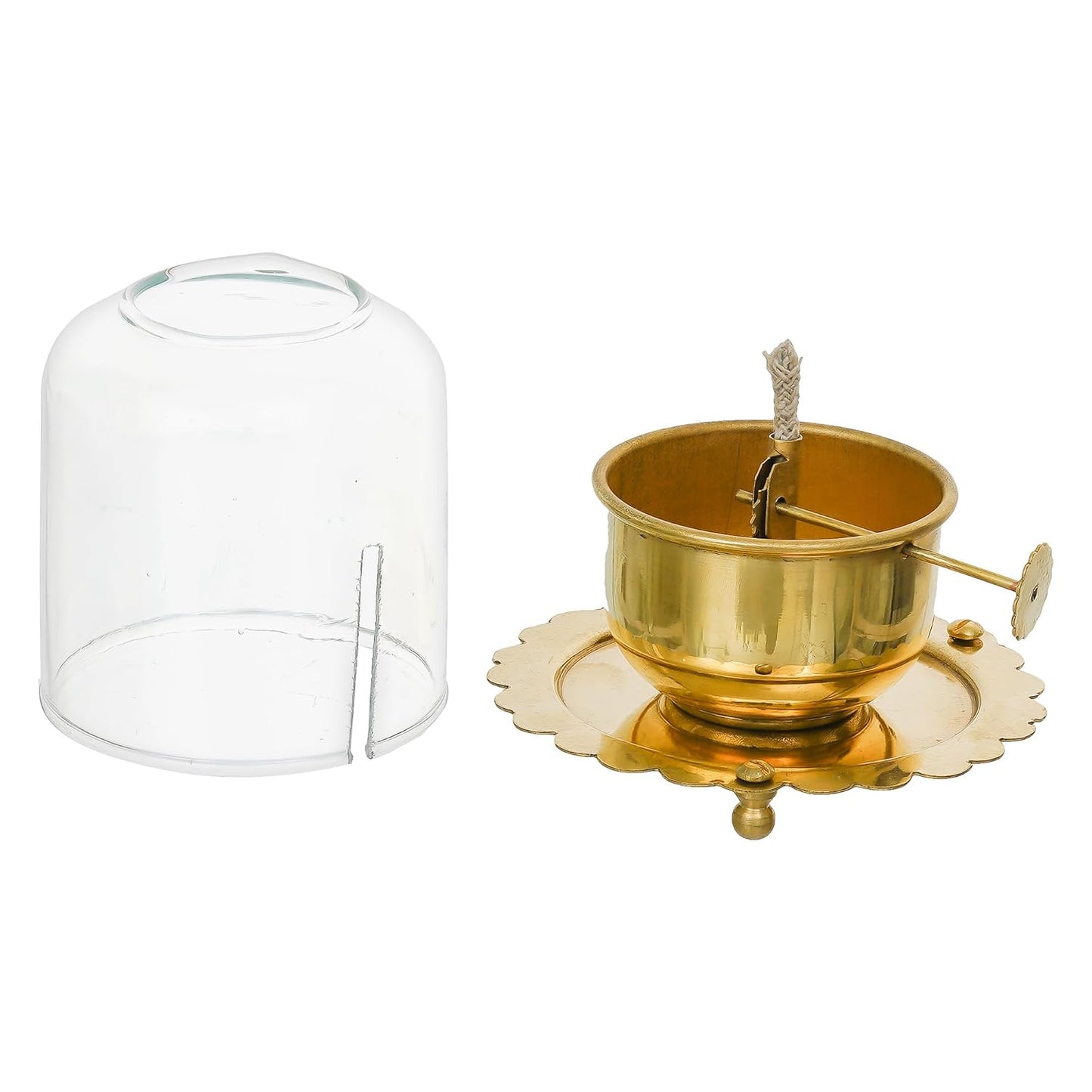 Divine-Light Brass Akhand Diya