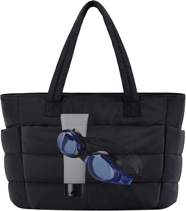 Bomber Chic Puffer Tote Bag