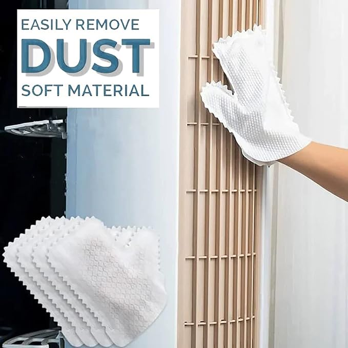 Microfiber Fish Scale Cleaning Duster Gloves