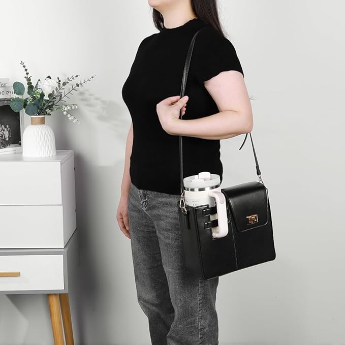 Outdoor Portable Crossbody Water Cup Storage Bag