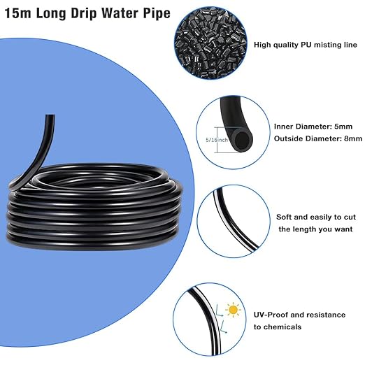 DIY Greenhouse Garden Water Irrigation System
