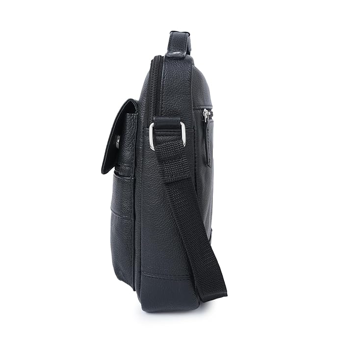 Classic PU Leather Business Crossbody Handbag