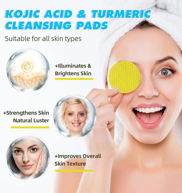 Turmeric & Kojic Acid Cleansing Pads (50 pads)