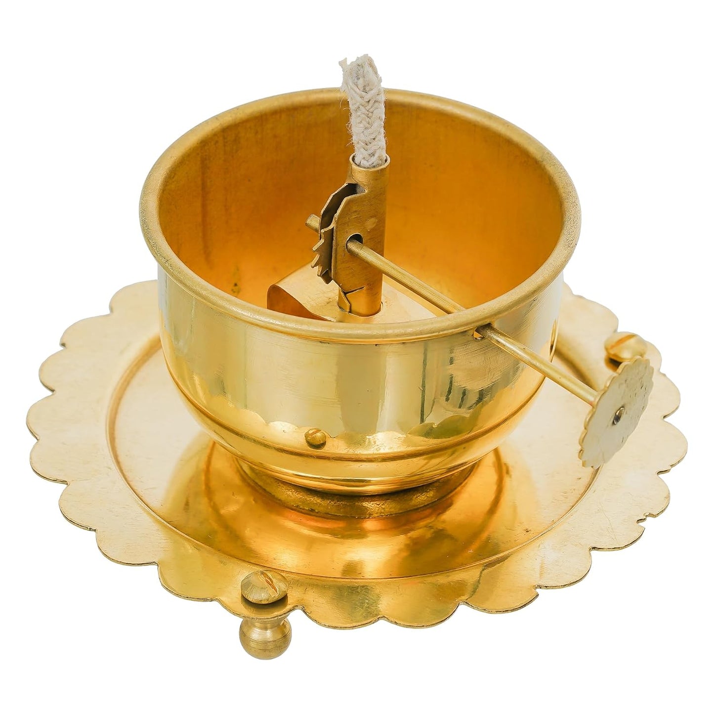 Divine-Light Brass Akhand Diya