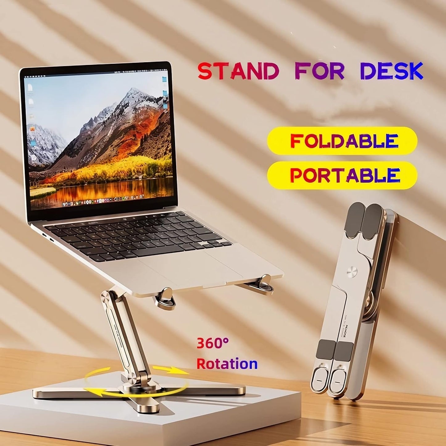 360° Rotating Laptop Stand