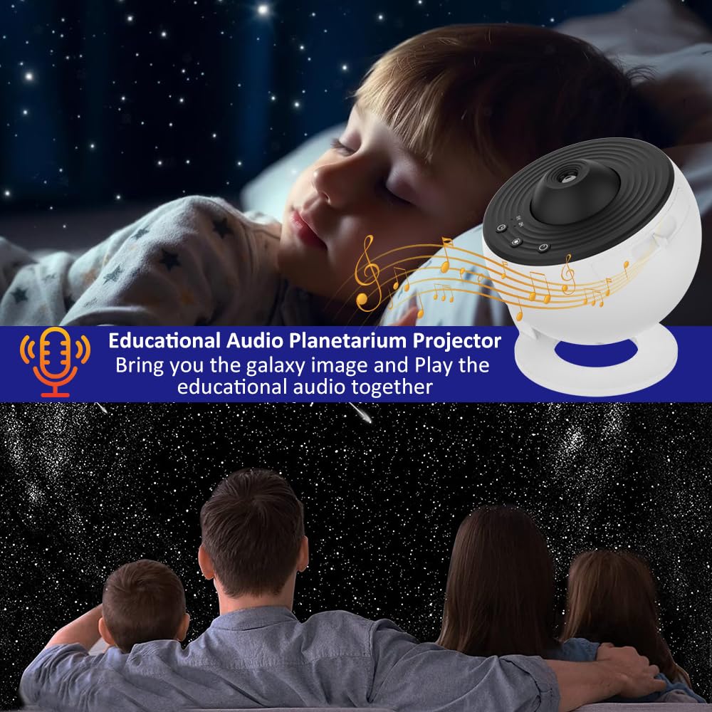 360°Cosmo-Glow Star Projector