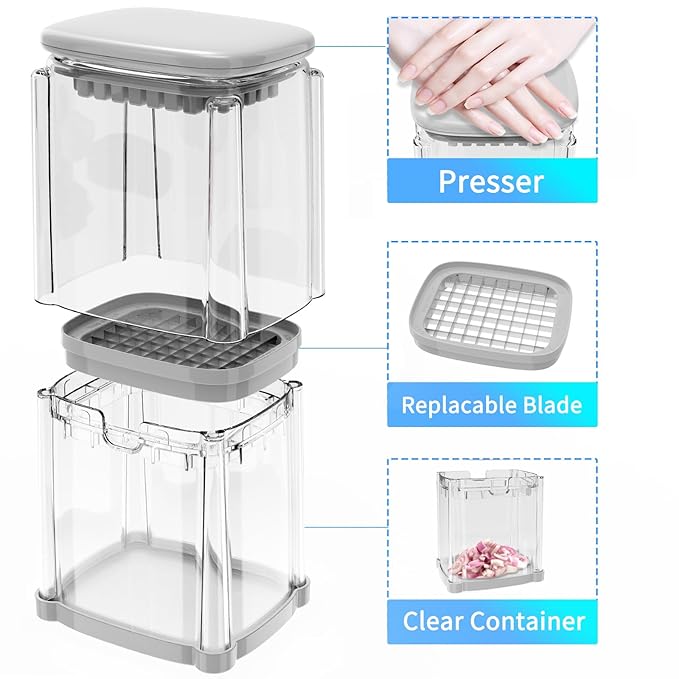 4-in-1 Food Dicer Chop Box