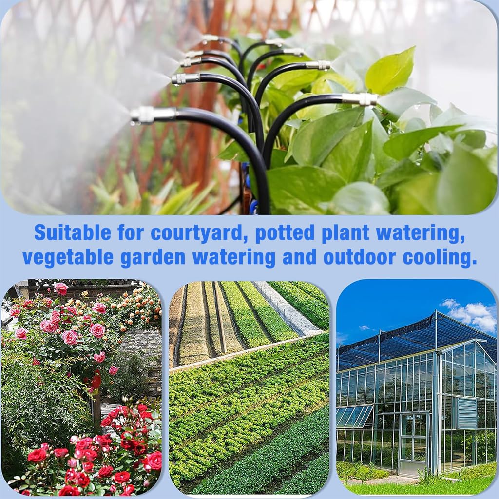 DIY Greenhouse Garden Water Irrigation System