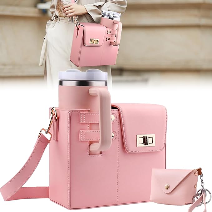 Outdoor Portable Crossbody Water Cup Storage Bag