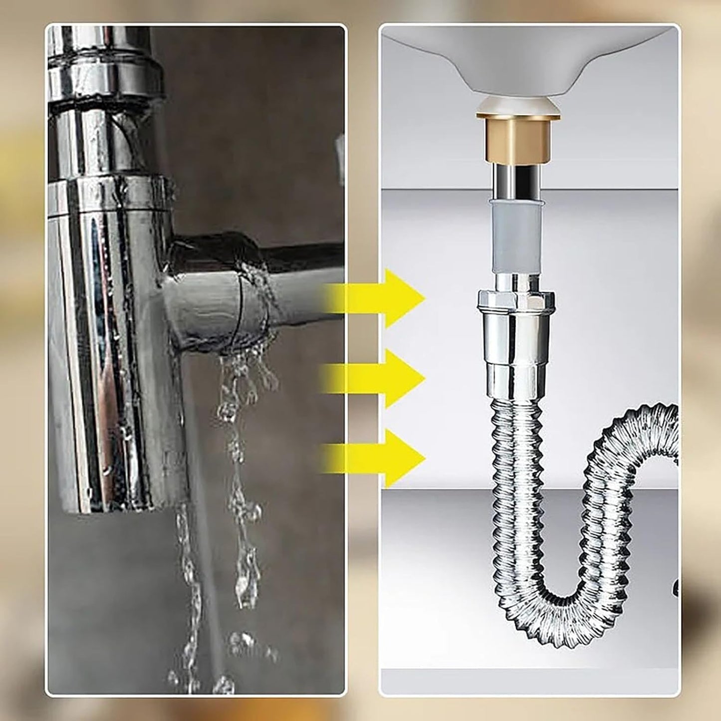 360° Rotating Multifunctional Universal Tap Adapter