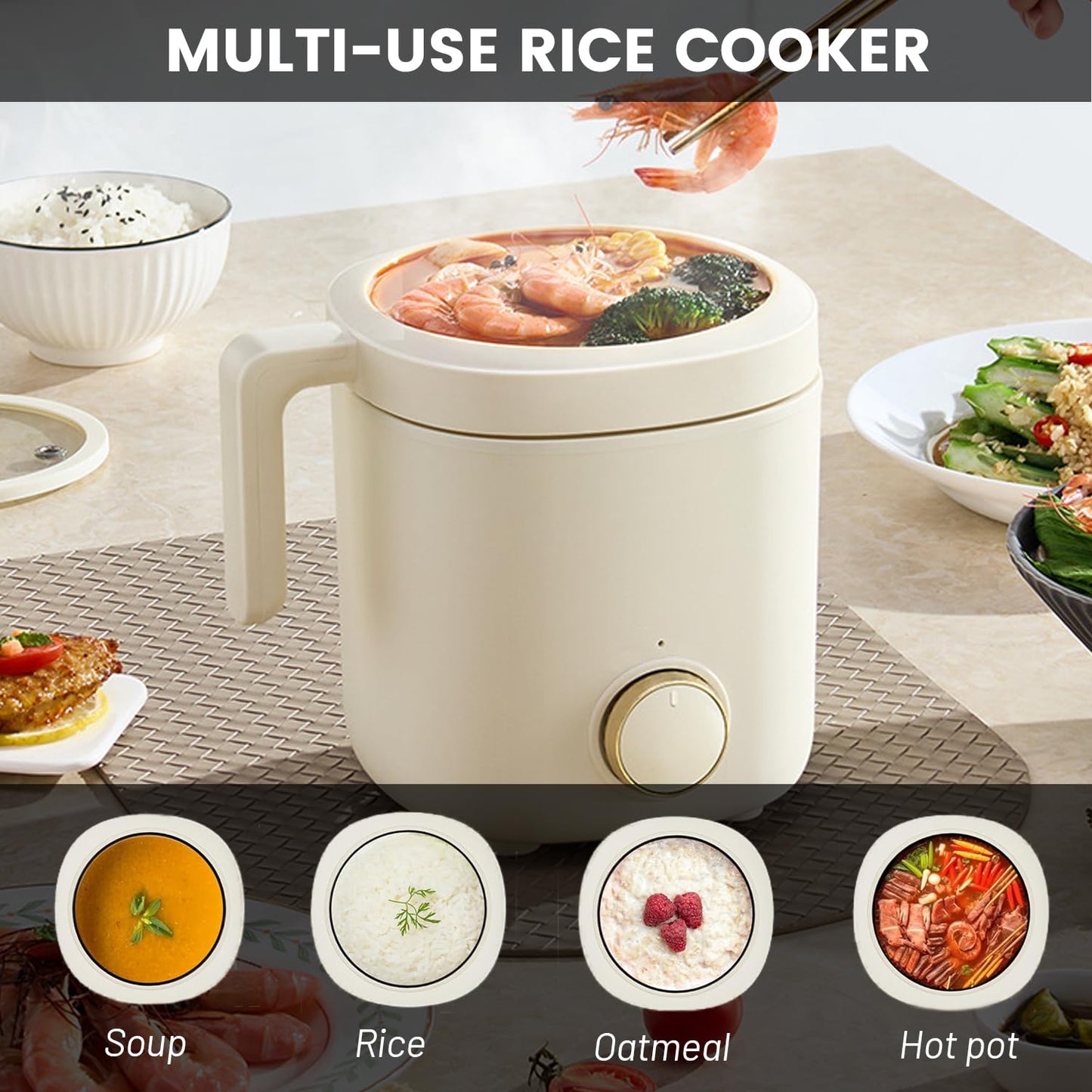 Portable Electric Mini Travel Cooker