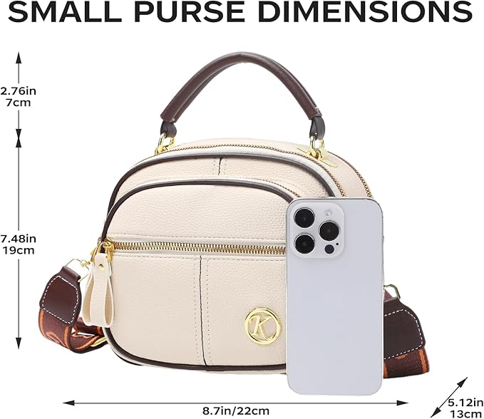 Showstopper Leather Crossbody Bag