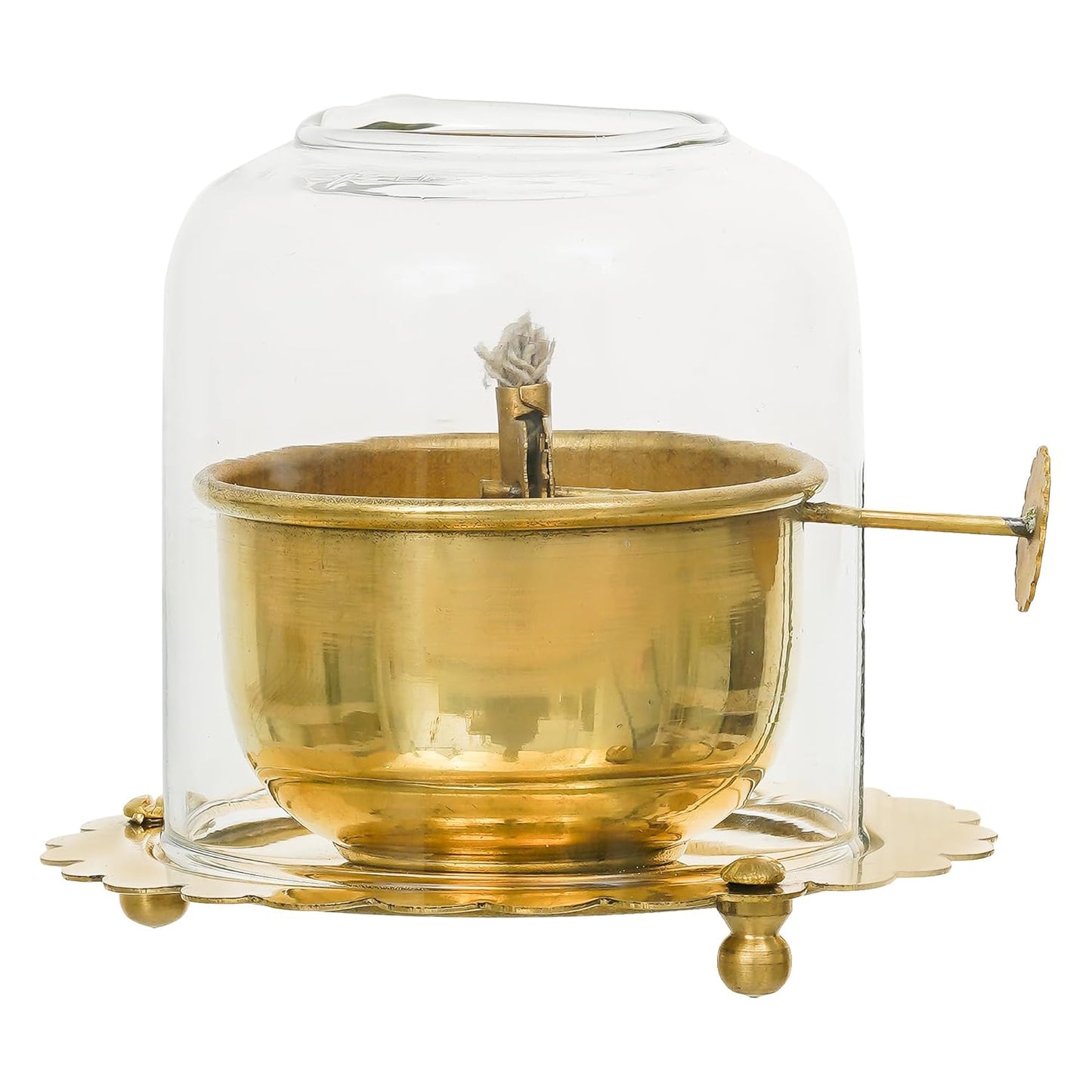 Divine-Light Brass Akhand Diya