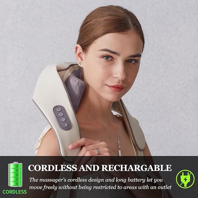 Electric Deep Tissue 6D Kneading Massager