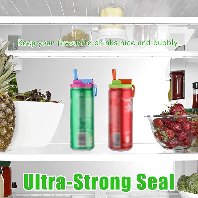 Leak-Proof Soda Can Silicone Lid