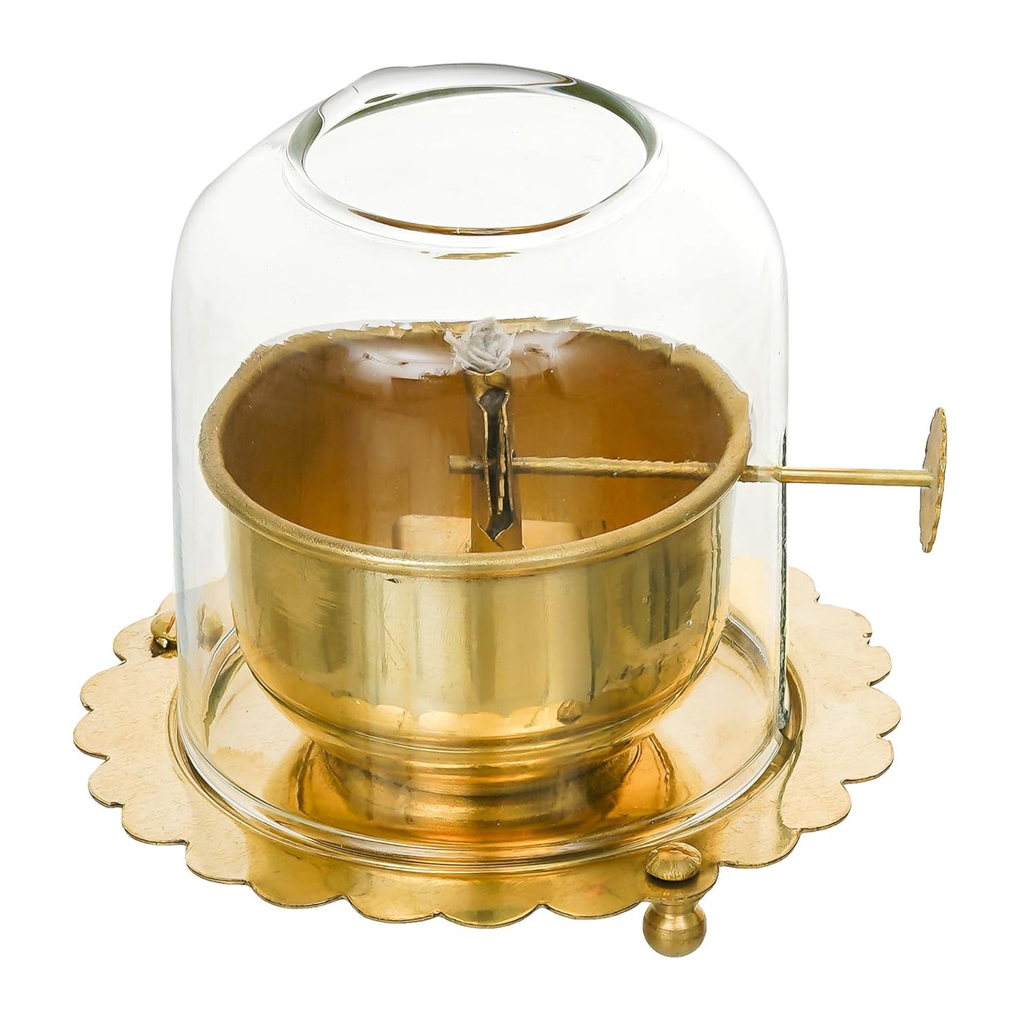 Divine-Light Brass Akhand Diya