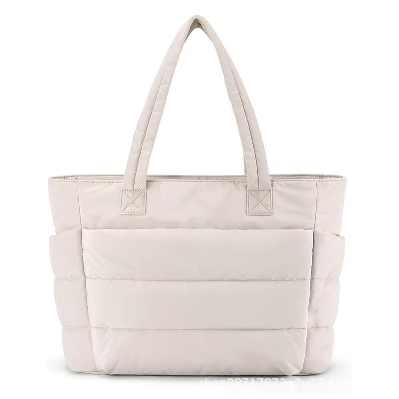 Bomber Chic Puffer Tote Bag
