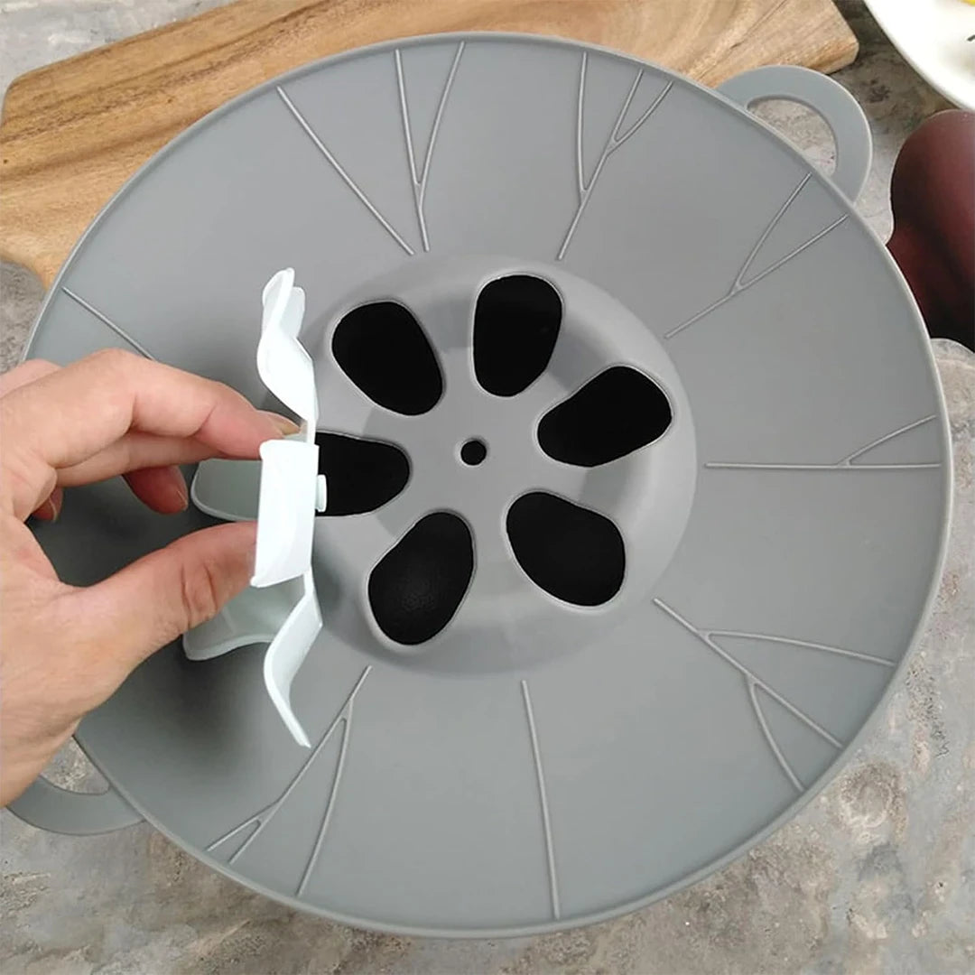 Detachable Food Spill Stopper Lid