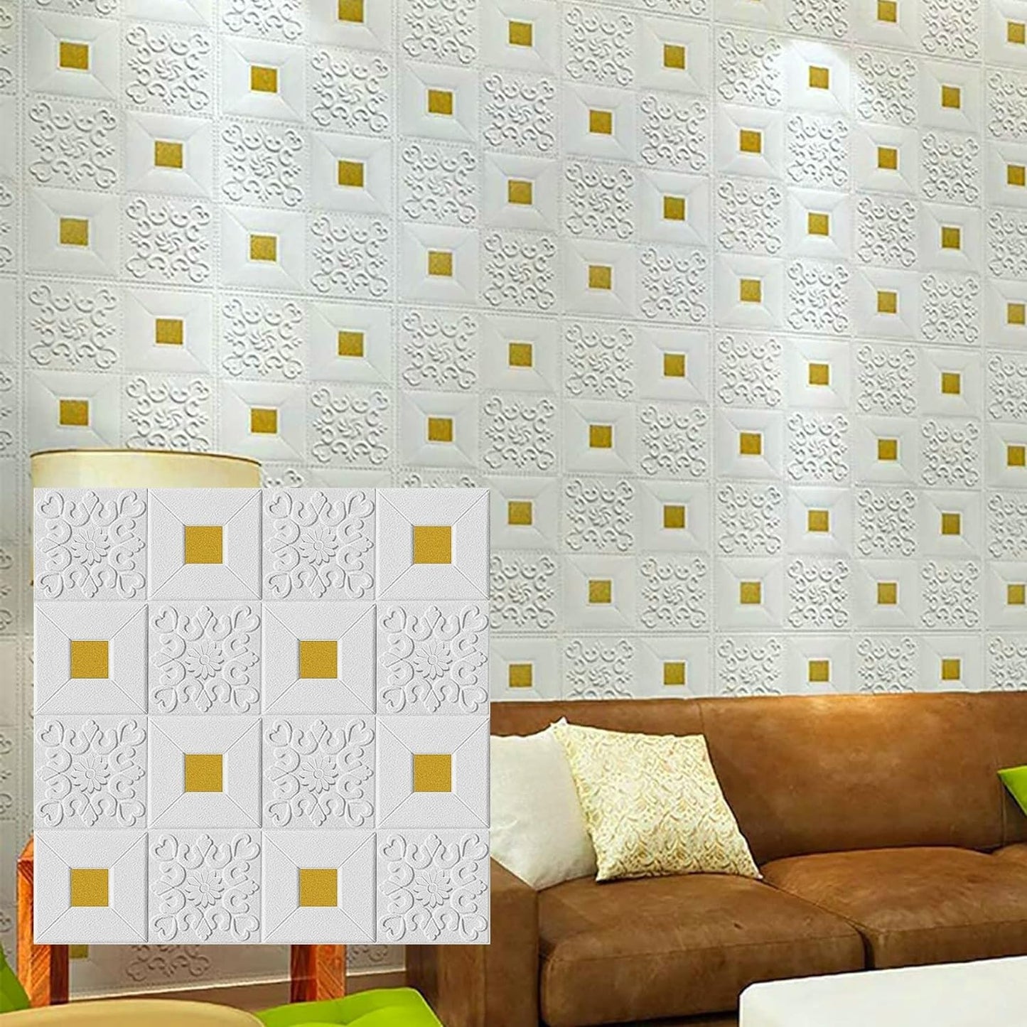 3D Tile Stickers (Set of 12)