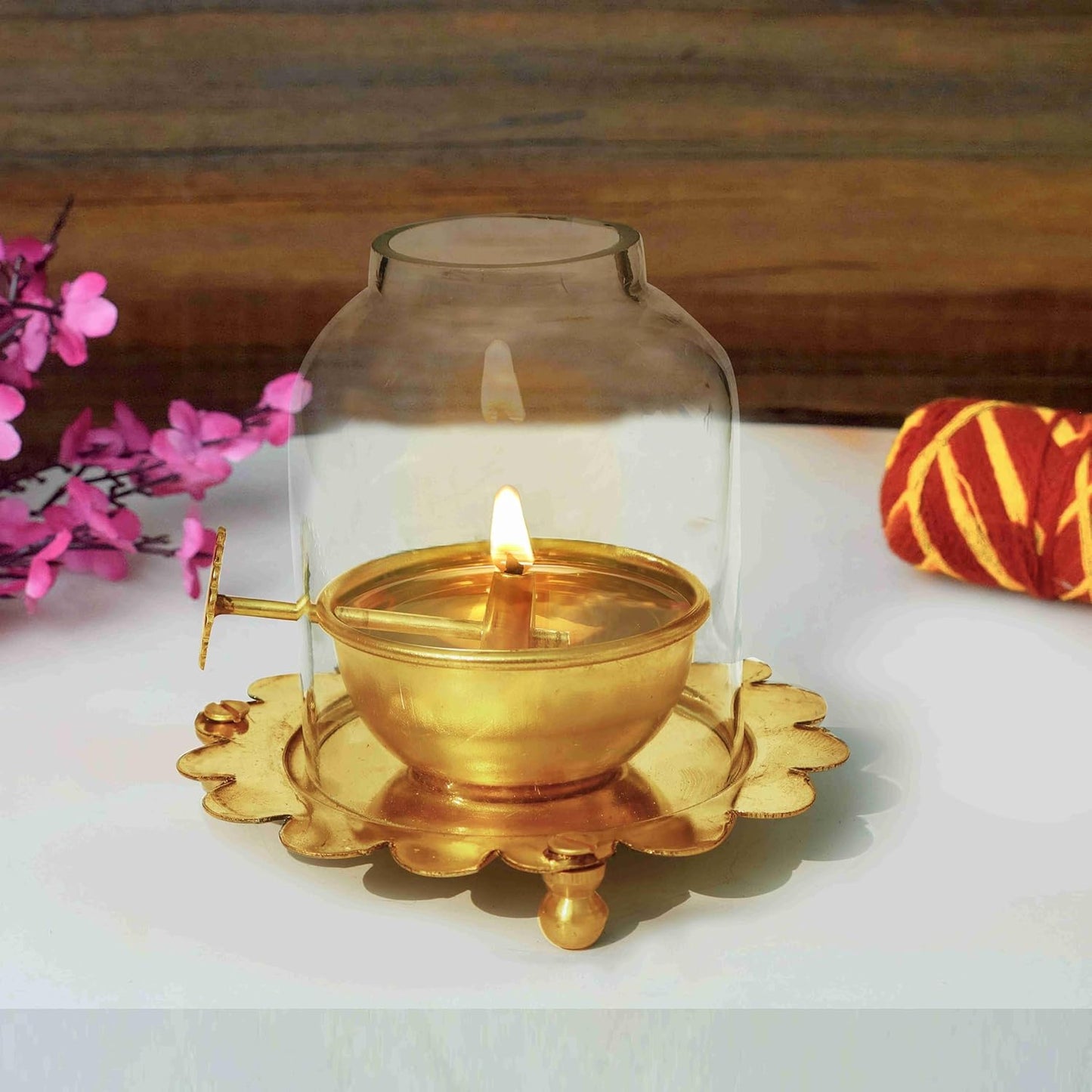 Divine-Light Brass Akhand Diya