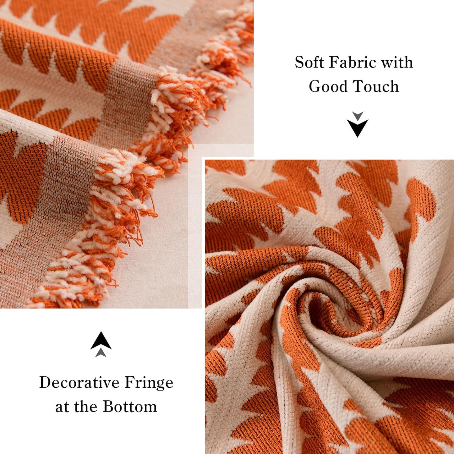 Geometric Pattern Multi-Color Sofa Slipcover Set
