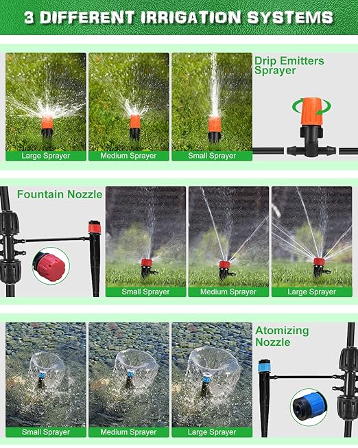 DIY Greenhouse Garden Water Irrigation System