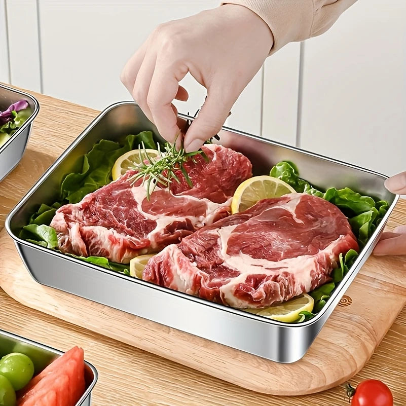 Military Grade Stainless Steel Baking Tray