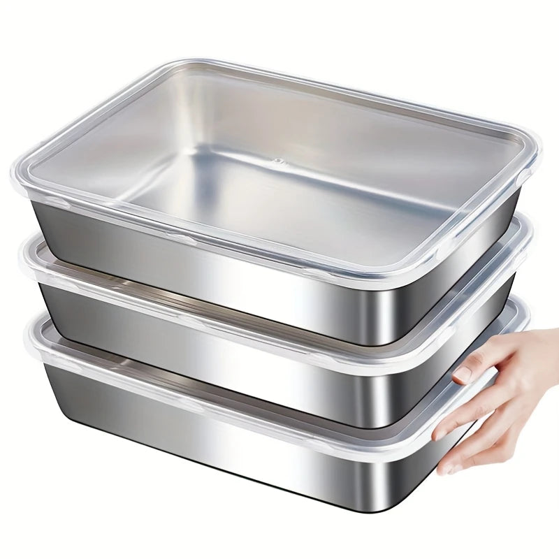 Military Grade Stainless Steel Baking Tray