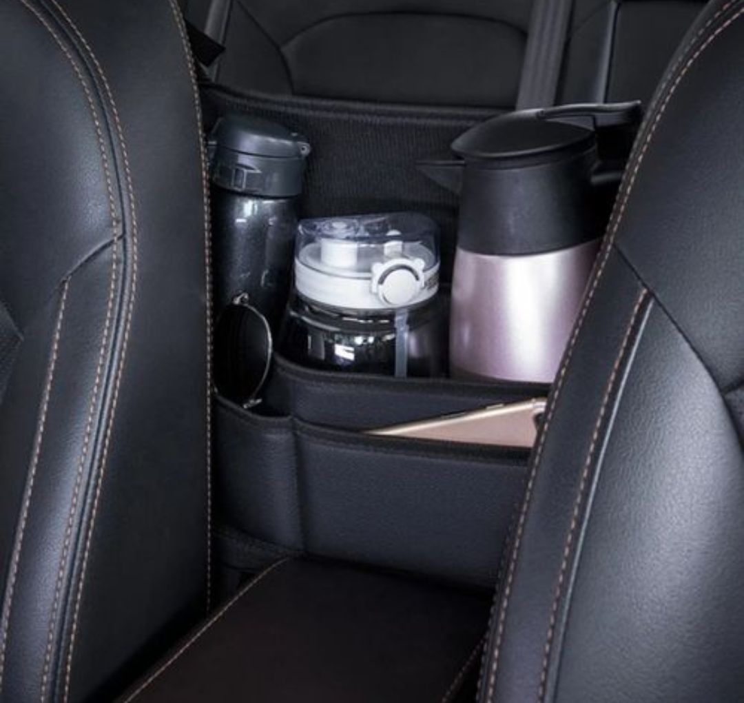 Car Seat Leather Storage Easy Organizer