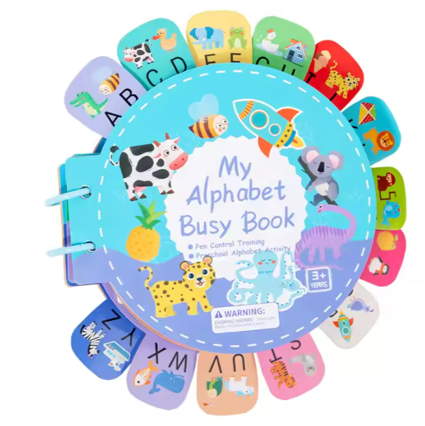 Educational Alphabet Busy Book