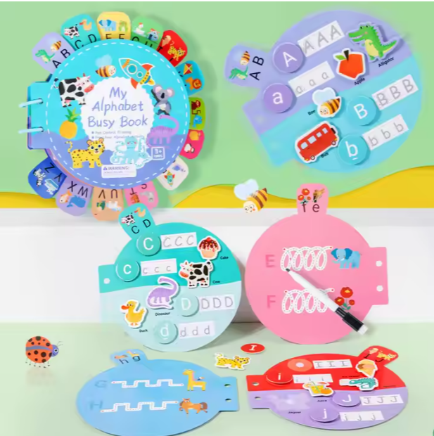 Educational Alphabet Busy Book