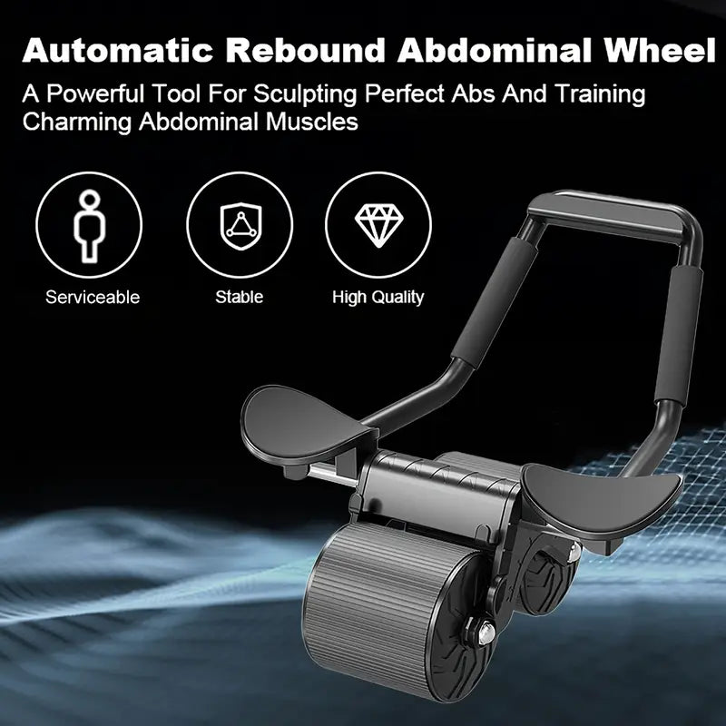 Easy To Use Portable Ab Roller Trainer