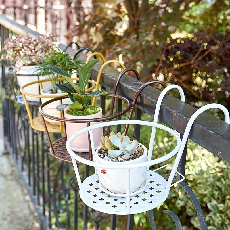 Iron Stand Hanging Planters