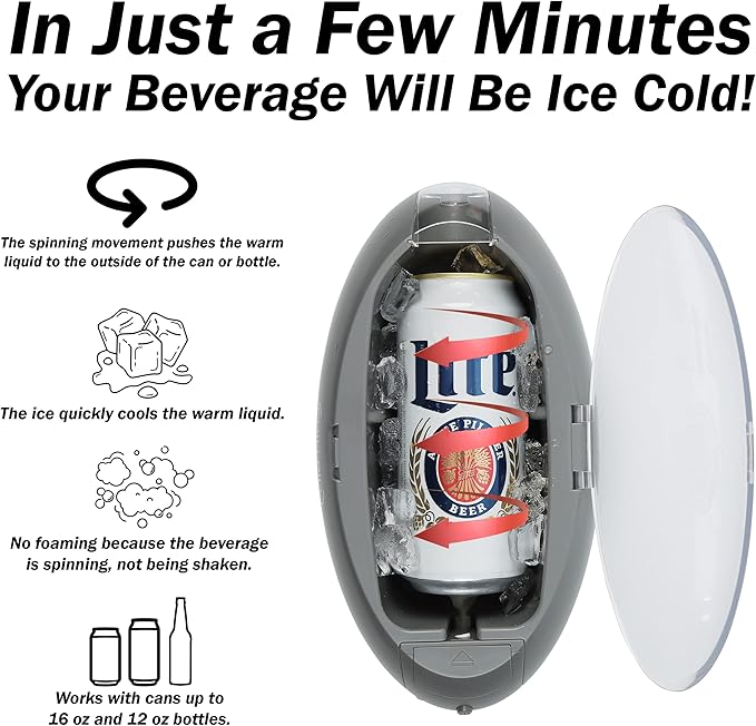 Compact Electric Instant Drink Chiller