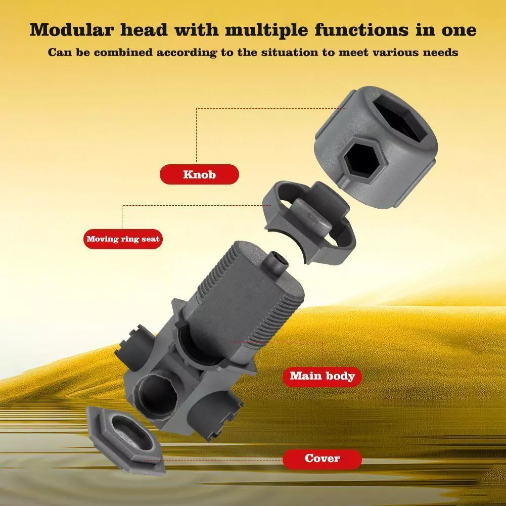 360° Rotating Multifunctional Universal Tap Adapter