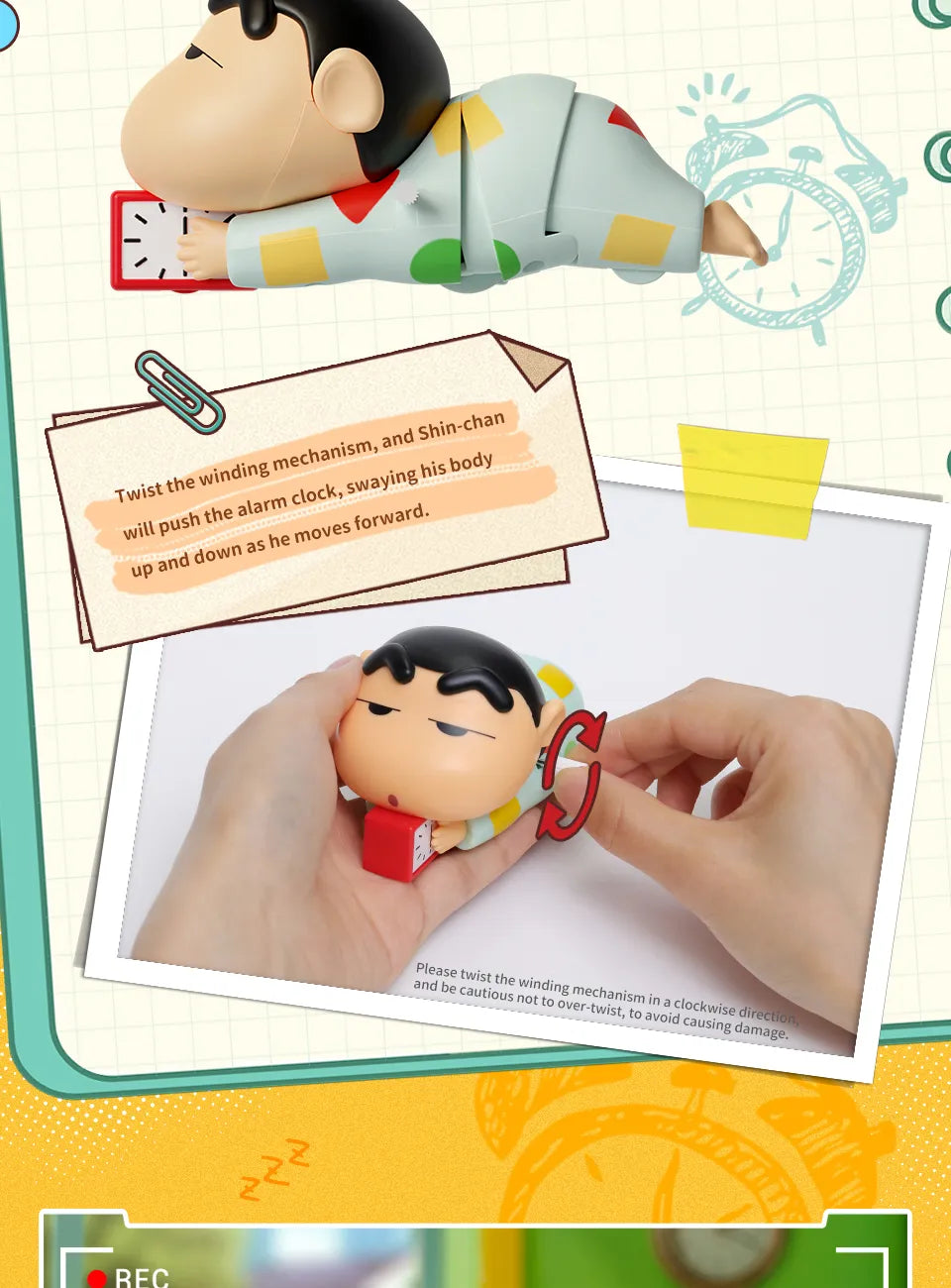 Shinchan Dynamic Action Figure Play Set