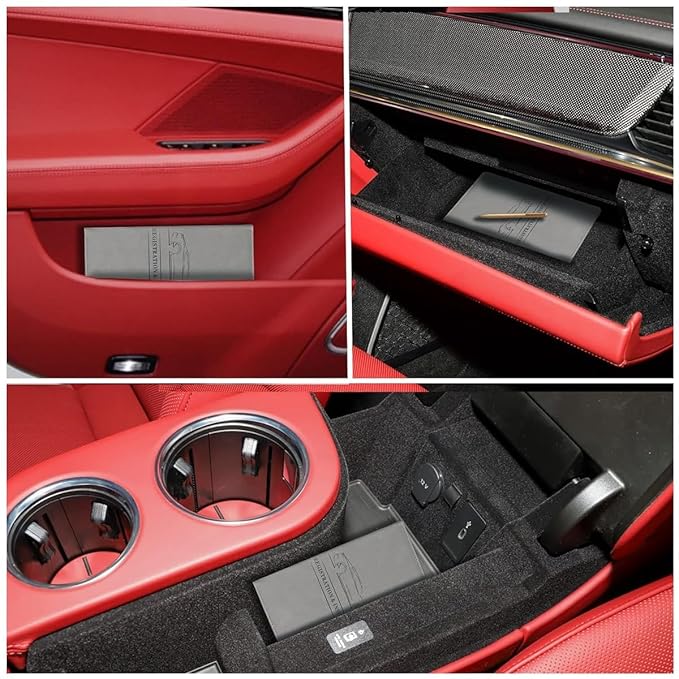 Car Document Holder with Magnetic Closure