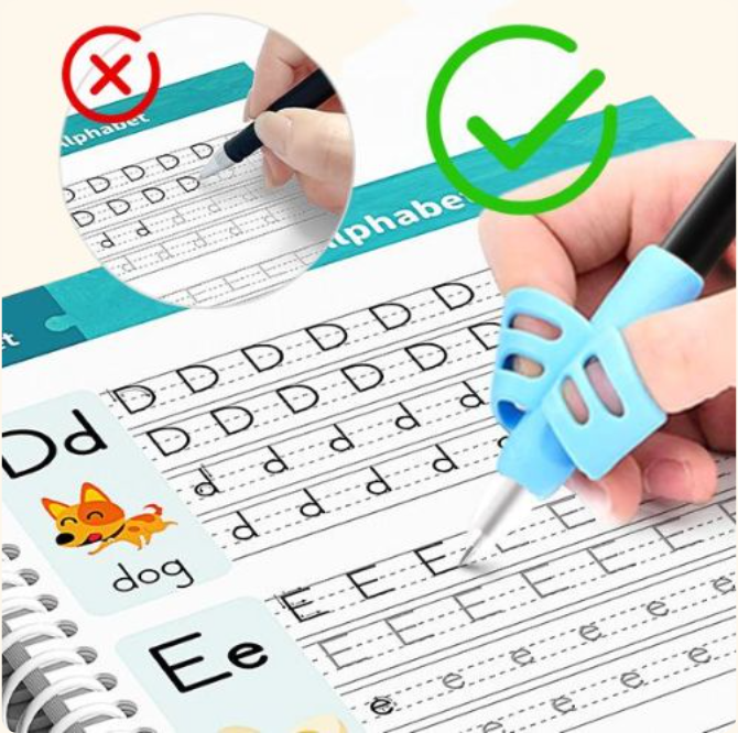 Trace & Erase Magic Writing Practice Book