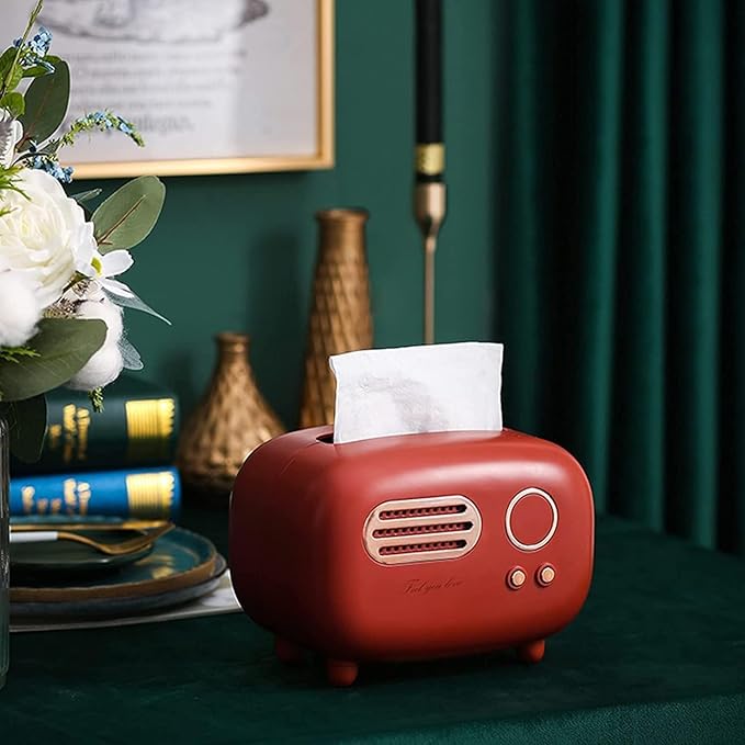 Vintage Retro Tissue Box Holder
