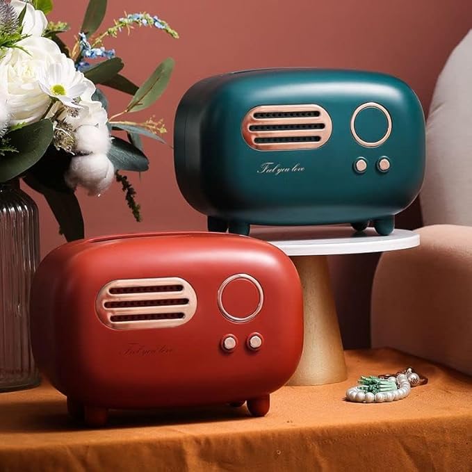 Vintage Retro Tissue Box Holder