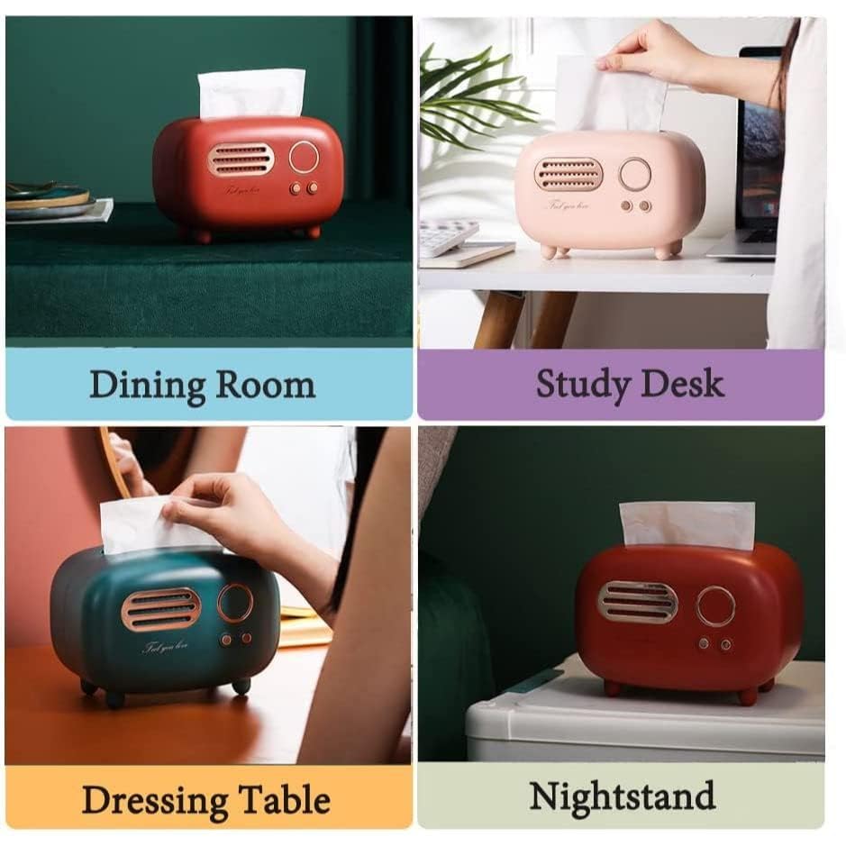Vintage Retro Tissue Box Holder